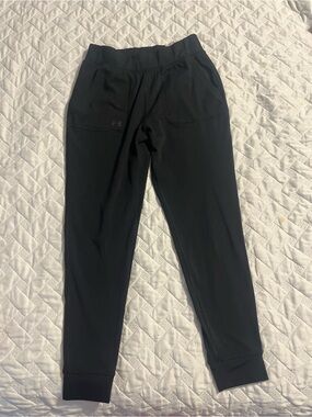 Under Armour Kids Black Jogger Sweatpants with Elastic Waistband